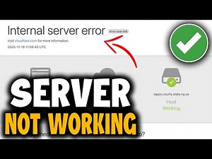 How to Fix cloudflare Server not Working | Cloudflare Internal Server Error 500 - Full Guide