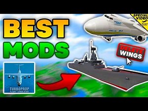 BEST TFS MODS - Turboprop Flight Simulator | Compilation