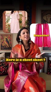 9.9K views · 1.2K reactions | The best duppata draping cheet sheet ✨ Save, share n follow for more such content ♥️ . . . . . . #sareephotography #sareestyling #sareeinfluencer #sareetips #styleinspiration #FashionTips #kurtitips | Richa Shivhare | Facebook