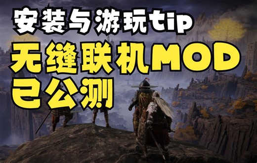 艾尔登法环无缝联机mod模组安装与游玩指南，后续出原版存档如何转换为mod存档