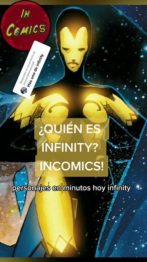 ¿Quién es Infinity en InComics?