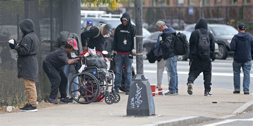 The 'Methadone Mile' of 'zombie' addicts dubbed 'ground zero' in World Cup city