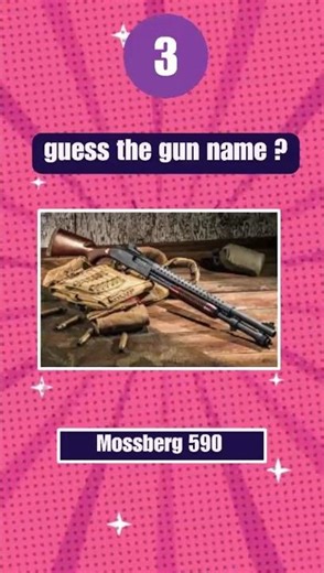 Can You Guess the Gun? 🔫 Test Your Knowledge!|guess the guns name