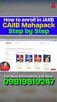 How to enroll in JAIIB CAIIB Mahapack Step be Step #jaiibmay2026 #caiibjune2026 #officersadda247