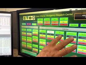A look inside a WILDFIRE Interagency Dispatch Center