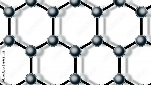 graphene atomic structure, a single layer of carbon atoms arranged in hexagons, graphene is often considered a prototypical two-dimensional material, chemical formula, graphene's atomic structure