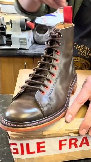 Trickers Monkey Boots With Red Ridgeway Sole #restoration #trickers #mensboots