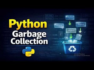 Lecture 4: Garbage Collection in Python | Memory Management for Beginners in Hindi and English