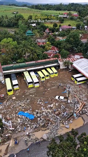 8.8K views · 93 reactions | LOOK | AERIAL VIEW SA CANLAON CITY BUS...