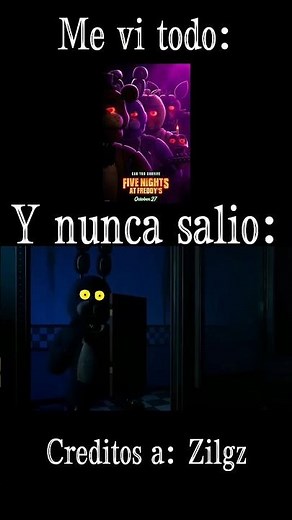 Me vi todo five night at freddy 1 y nunca salio: