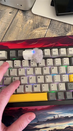 Sound Test Mechanical Keyboard. #keyboardasmr #keyboard #gamingkeyboard #gamingsetup #ajazz