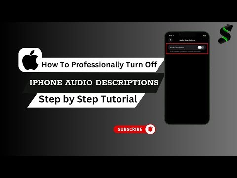 How to Turn Off Audio Descriptions on iPhone (Quick Fix!)