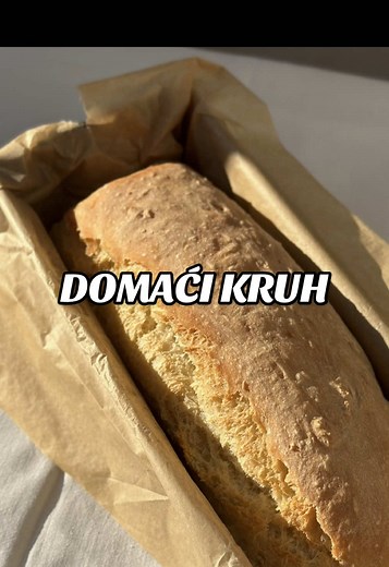 Recept za domaći kruh s hrskavom koricom