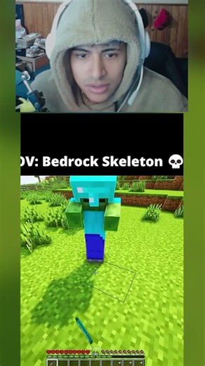 Esqueletos en MINECRAFT😱