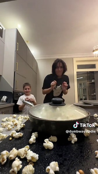 Popcorn Fail: Hilarious Cooking Mishaps with Kids