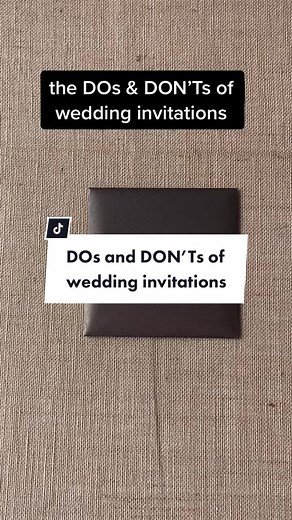 Ultimate Guide to Wedding Invitations: DOs and DONTs