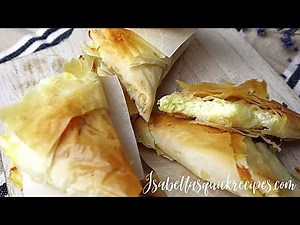 Tiropita | Cheese Pie | Triangles | Appetizers | Quick & Easy | Greek Recipes