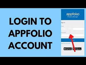 Appfolio Login - How to Sign in to Appfolio Property Manager Account (2023)