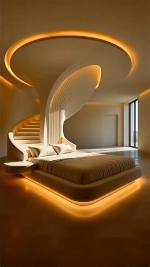 Would You Sleep in This Futuristic Bed #bedroom #luxury #designchoice