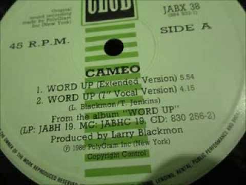 Cameo - Word up. 1986 (12" Extended mix)