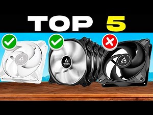✅ TOP 5 BEST PC CASE FANS 2025 (Max Performance) | BEST CABINET FANS for PC