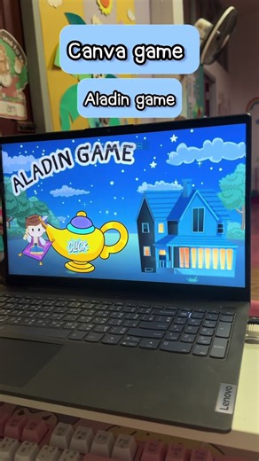 canva game Aladin game#สื่อปันสุขbylittleteacher #สื่อการเรียนการสอน #เกม #canva #แคนวา