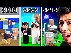 حياتي من طفل صغير الى رجل عجوز في قرية ماين كرافت !!؟