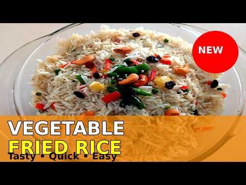 Easy Vegetable Fried Rice Recipe