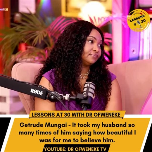 Wisdom nuggets by Relationship Coach @getrudemungai on our podcast @lessonsat30withdrofweneke | Lessons at 30