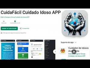 💙 CuidaFácil App INTELIGENTE para cuidadores, familiares e idosos Organização Cuidado em um só lugar