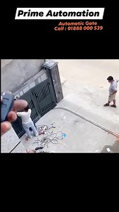 1.6M views · 9.5K reactions | #gateautomation #automaticgates #gate #remotecontroogate #automaticgatesystem | Prime Automation | Facebook