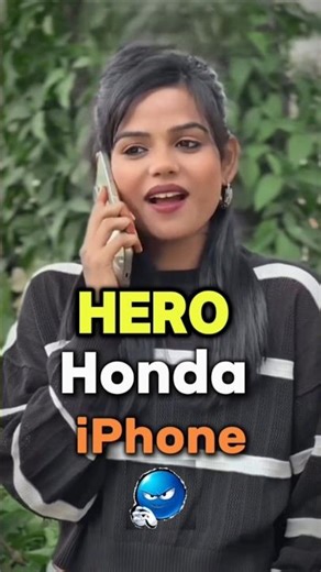 Title:iPhone Hero Honda Ka? 😂 #shorts #comedy #transition
