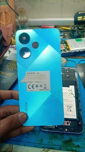 Infinix hot 30i back panel open