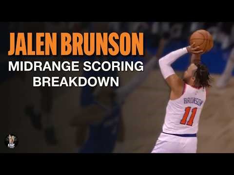 Jalen Brunson Midrange Scoring Breakdown (Keys + Go-To Shots)