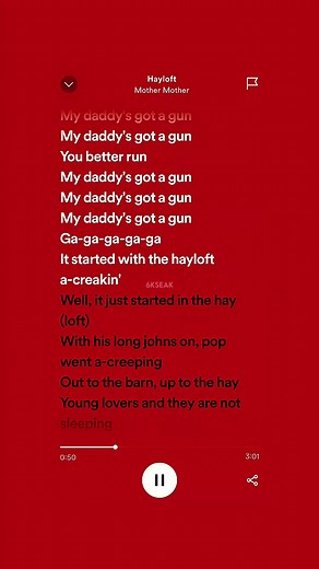 Mother Mother Hayloft Lyrics Video