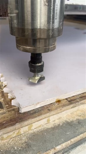 Cutting PVC by numerical control cutting machine and engraving machine#woodworkingmachinery #cnc #woodworkingcuttingmachine #cncmachine #engraving #cncrouter | Edge banding machine factory | Facebook