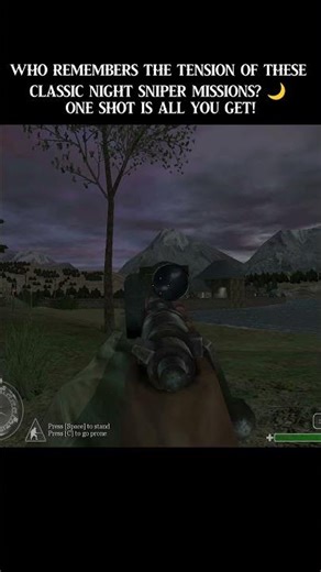 Night sniper missions were pure stress and pure perfection. #gaming #veteransgaming #gaming #fps