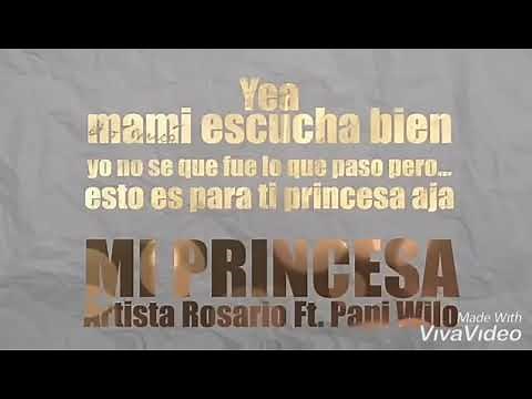 Pista de Papi Wilo en letra Karaoke (Mi princesa)