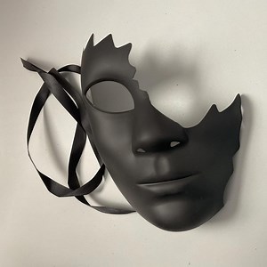 Blank Black Masquerade Mask: Costume Ball Eye Mask - Etsy