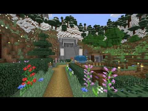 Minecraft Mountain Base tour