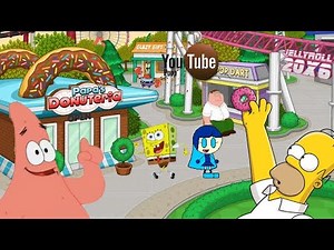 YTP - Pootrock eats Spingebill's Donuteria Donut