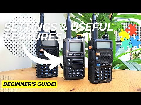 Learn The Basics - Quansheng UV-K5 8 (Tutorial)