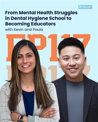 Are you seeing all of the negativity on social media about dental hygiene? Does it have you rethinking becoming a dental hygienist? THIS IS THE EPISODE FOR YOU. Today's episode features Kevin (@kevstalksteeth) and Paula (@byebyebiofilm), and I cannot even say how amazing these hygienists are. They make me want to go back to hygiene school and do it all over again! Tune in to the Dental Hygiene Basics Podcast to see why we think it is the absolute best time to start a career in dental hygiene. #d