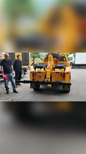 pickup chaissis wrecker (with remote control) operating#wrecker