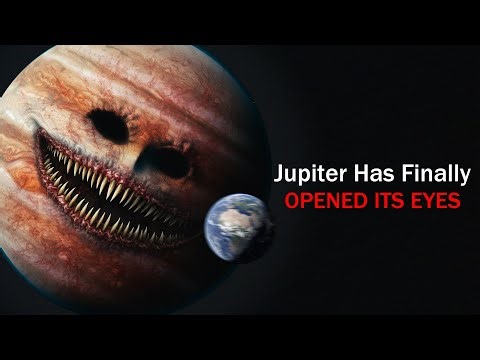 Jupiter Is Staring at Earth - Cosmic Analog Horror