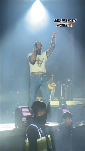 Post Malone Wow live #shorts #concert #livemusic