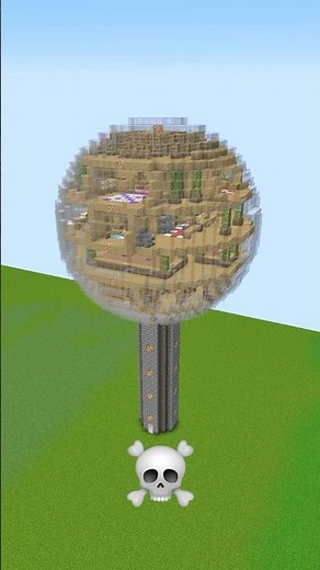 Minecraft Sphere House Build Battle - Noob vs Pro vs Hacker vs God #shorts #minecraft