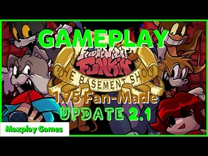FNF: The Basement Show V.1.75 (Update 2.1 Fan-made) [FULL Gameplay] + Secret!