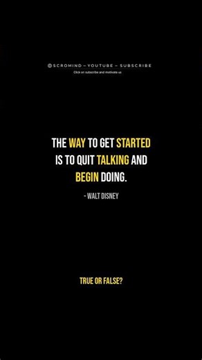 Walt Disney Said Something That Changed Everything