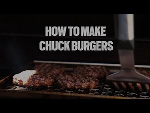 Grilling Guide: How to Make Chuck Roast Burgers